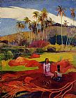 Tahitian Women under the Palms by Paul Gauguin